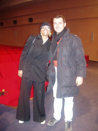 with Dee Dee Bridgewater